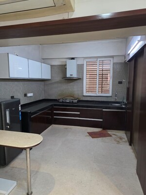Kitchen in 3 BHK Apartment at Deep Indraprasth 10 The Palm Court, Bodakdev – for Rent
