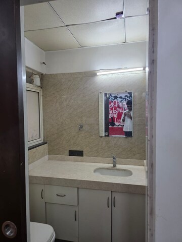 Bathroom in 3 BHK Apartment at Deep Indraprasth 10 The Palm Court, Bodakdev – for Rent