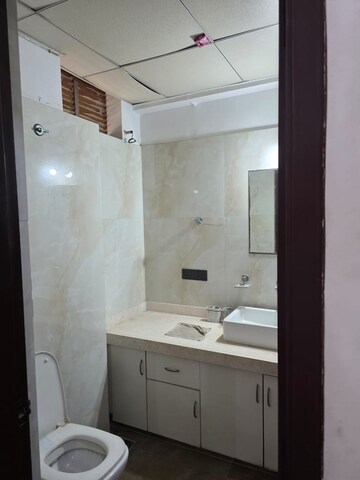 Bathroom in 3 BHK Apartment at Deep Indraprasth 10 The Palm Court, Bodakdev – for Rent