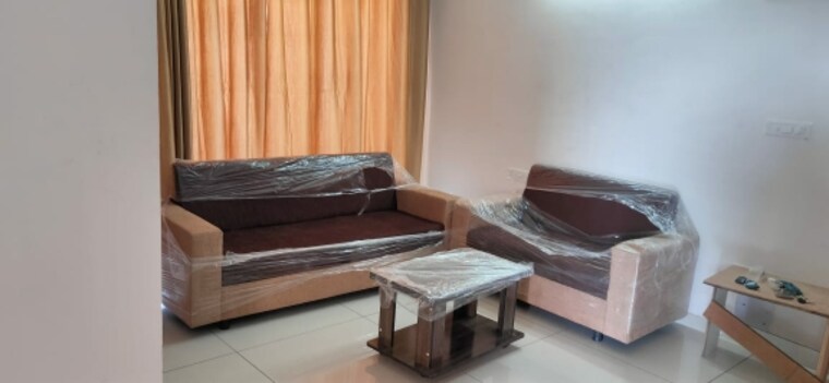 Bedroom, basil-skyline 3 Bedroom 1300 Sq.Ft. Apartment In Tragad Ahmedabad 9581442