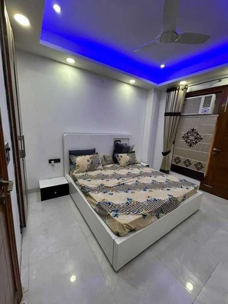 Bedroom, saket 3 Bedroom 1500 Sq.Ft. Builder Floor In Saket Delhi 9581436