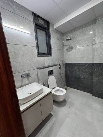 Bathroom in 3 BHK Builder Floor at Saket – for Rent