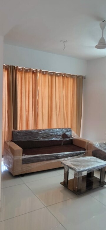 Living Room in 3 BHK Apartment at Basil Skyline, Tragad – for Rent