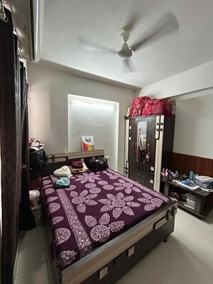 Bedroom in 3 BHK Apartment at Basil Skyline, Tragad – for Rent