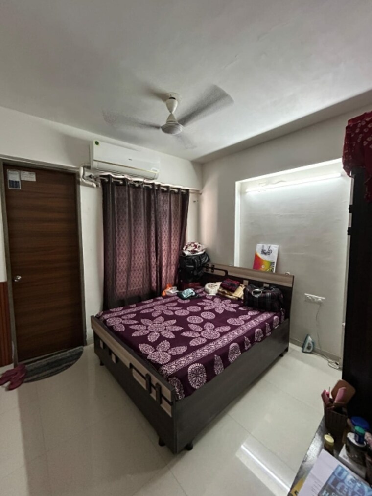 Bedroom, basil-skyline 3 Bedroom 1300 Sq.Ft. Apartment In Tragad Ahmedabad 9581442