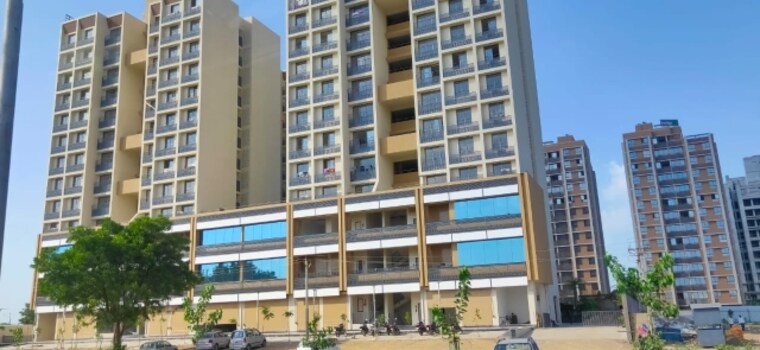 Exterior View, basil-skyline 3 Bedroom 1300 Sq.Ft. Apartment In Tragad Ahmedabad 9581442