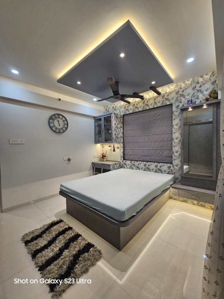 Living Room, polite-precisa 3 Bedroom 1480 Sq.Ft. Apartment In Ravet Pune 9581465