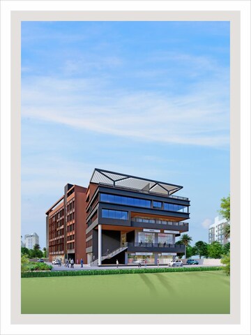  Showroom – Exterior View View at Gajraj Empire Business Hub, Chakan - for Sale