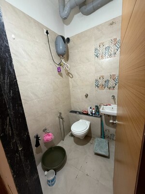 Bathroom in 3 BHK Apartment at Zundal – for Rent