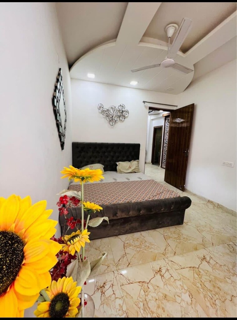 Bedroom, palm-sunrise 2 Bedroom 1060 Sq.Ft. Builder Floor In Shahpur Bamheta Ghaziabad 9581492
