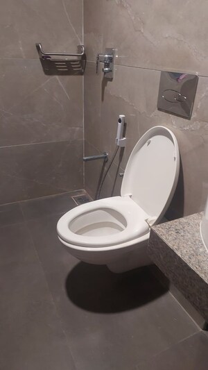 Bathroom in 4 BHK Apartment at Vastrapur – for Rent