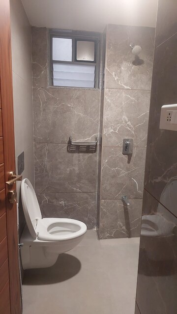Bathroom in 4 BHK Apartment at Vastrapur – for Rent