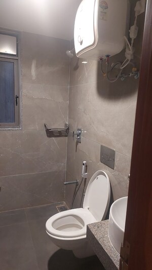 Bathroom in 4 BHK Apartment at Vastrapur – for Rent