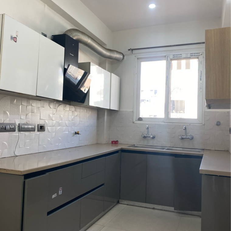 Kitchen, ananta-lifestyle 3 Bedroom 1432 Sq.Ft. Apartment In International Airport Road Zirakpur 9581560