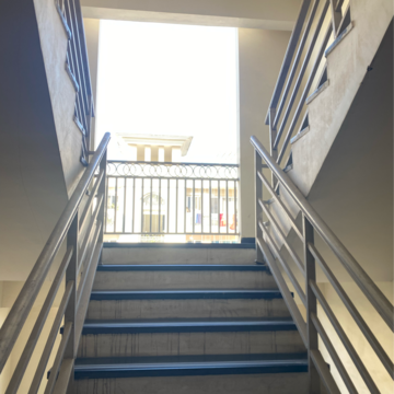 Staircase in 3 BHK Apartment at Ananta Lifestyle, International Airport Road – for Rent