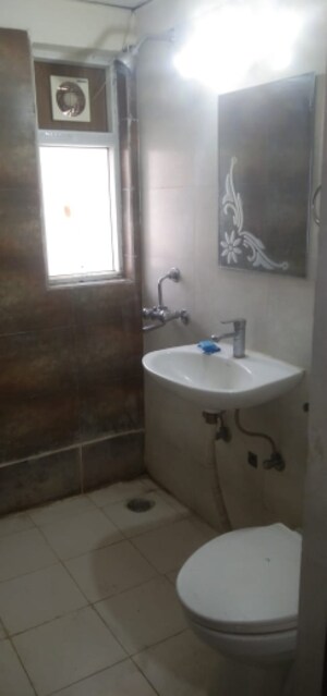 Bathroom in 2 BHK Apartment at Supertech Ecovillage II, Sector 16b Greater Noida – for Rent