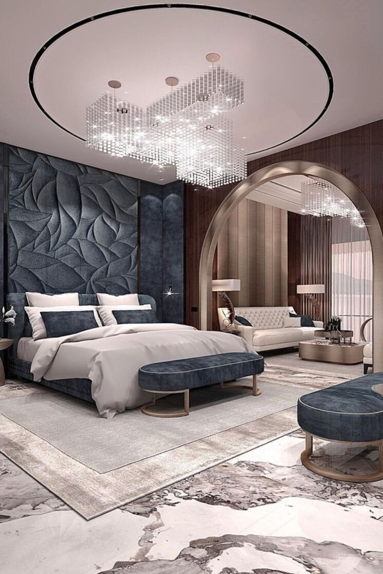 Bedroom, experion-windchants 4 Bedroom 4350 Sq.Ft. Apartment In Sector 112 Gurgaon 9581625