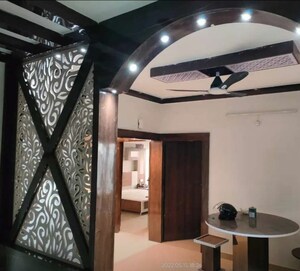 Kitchen in 3 BHK Apartment at Parijaat Residency, Faizabad Road – for Rent