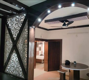 Kitchen in 3 BHK Apartment at Parijaat Residency, Faizabad Road – for Rent