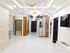 Living Room in 3 BHK Apartment at Rajapushpa Provincia, Narsingi – for Rent