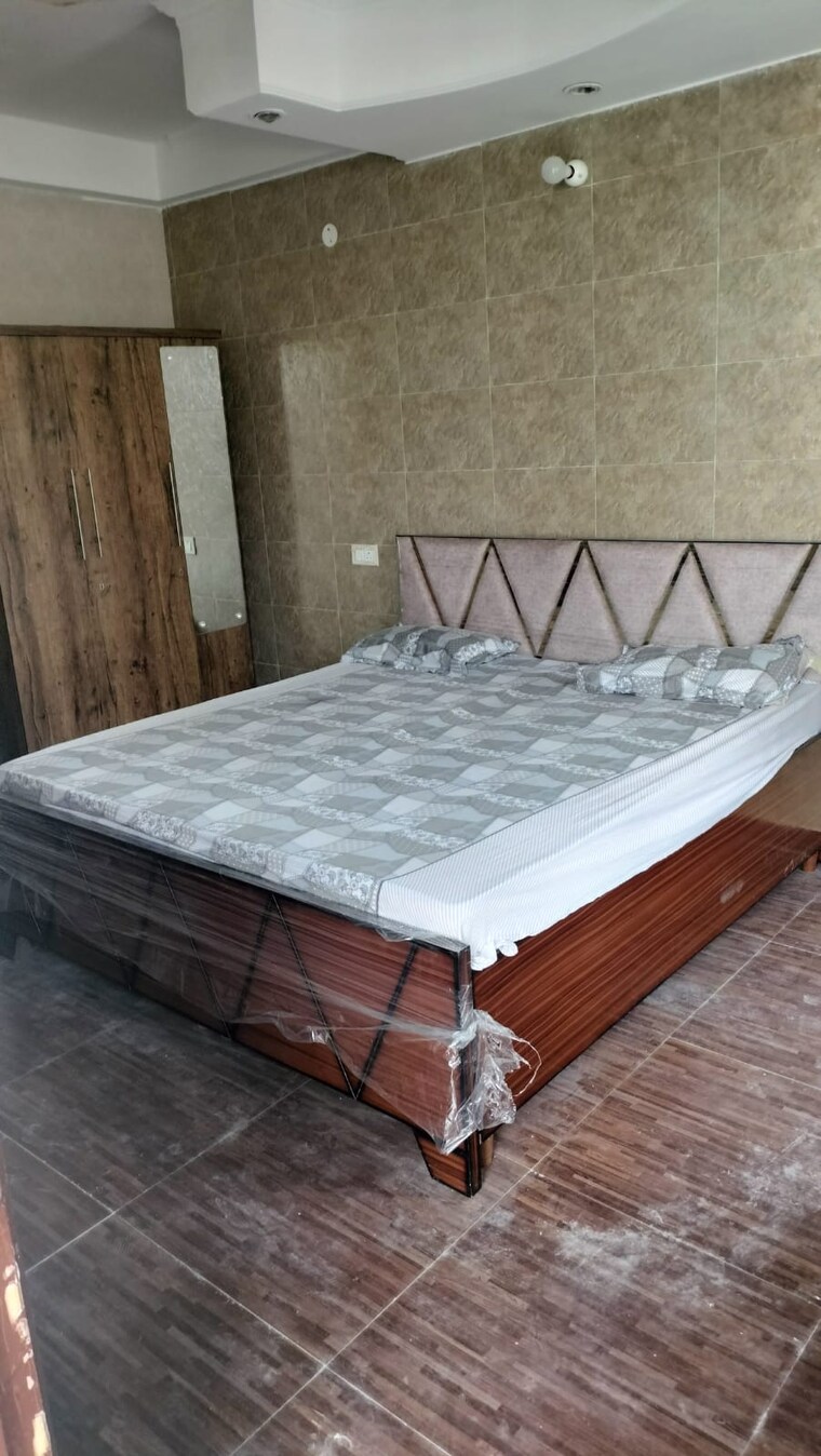 Bedroom, gomti-homes 3 Bedroom 1350 Sq.Ft. Apartment In Nabha Zirakpur 9581642