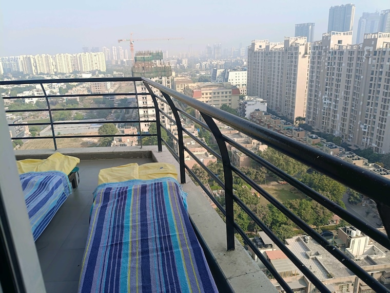Balcony, unitech-harmony 3.5 Bedroom 2700 Sq.Ft. Apartment In Sector 50 Gurgaon 9581634