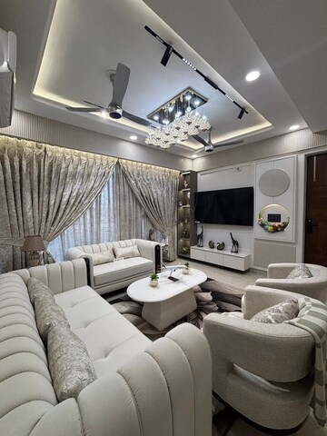 Living Room in 4 BHK Builder Floor at SA HOMES I, Uttam Nagar – for Sale