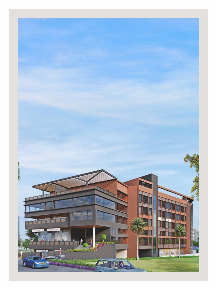 Exterior View, gajraj-empire-business-hub Commercial Showroom 426 Sq.Ft. In Chakan Pune 9581730