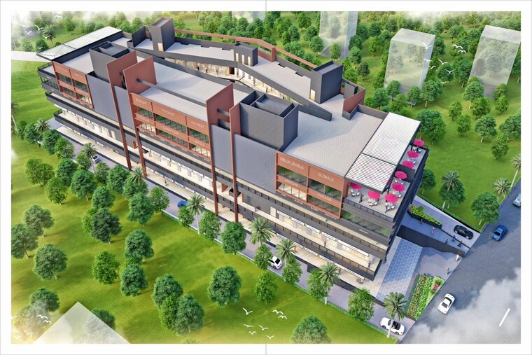 Master Plan, gajraj-empire-business-hub Commercial Showroom 426 Sq.Ft. In Chakan Pune 9581730