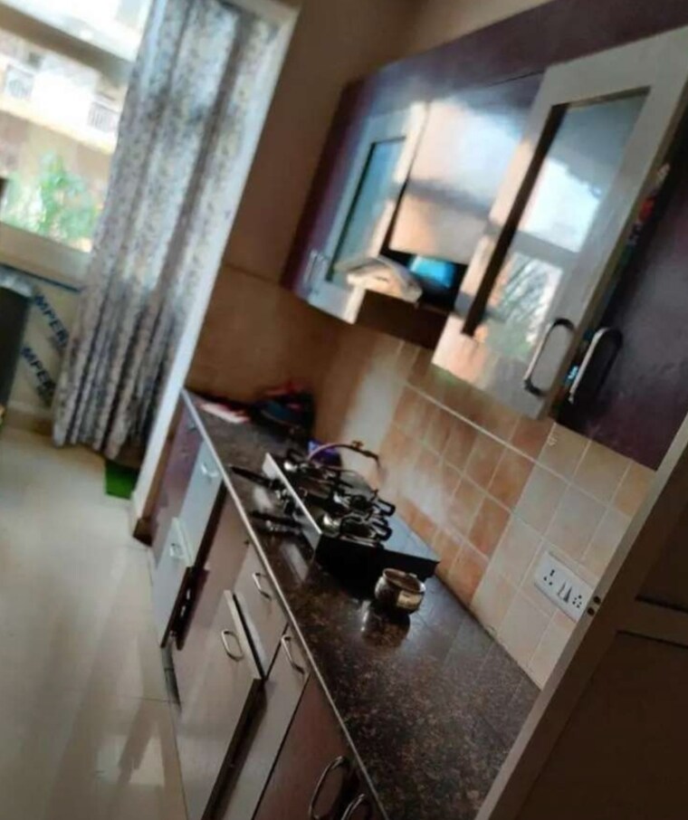 Kitchen, gomti nagar 3 Bedroom 1742 Sq.Ft. Apartment In Gomti Nagar Lucknow 9581746