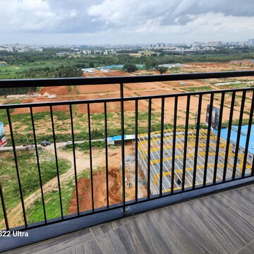 Balcony in 3 BHK Apartment at Ardente Pine Grove, Rayasandra – for Rent