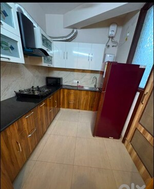 Kitchen in 2 BHK Apartment at Jaipuria Sunrise Green, Lohgarh – for Rent