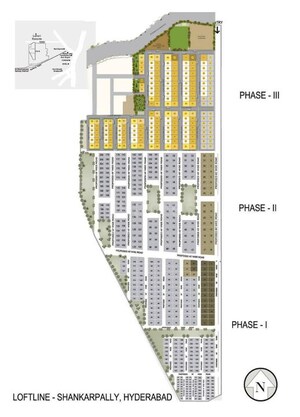 Plot – Map Location View at Hiranandani Loftline Shankarpalli, Shankarpalli - for Sale