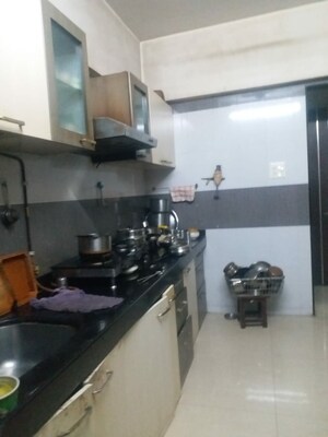Kitchen in 3 BHK Apartment at Dhairyaveer Apartment, Juhu – for Rent