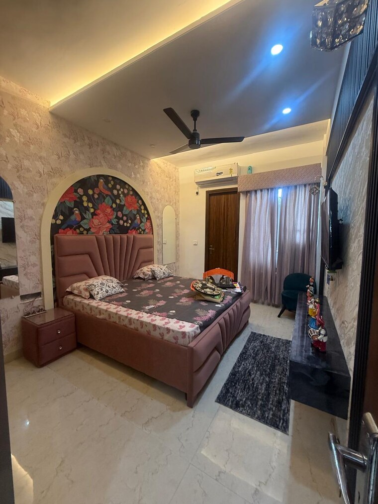 Bedroom, motia-aerogreens 3 Bedroom 1449 Sq.Ft. Apartment In Dyalpur Zirakpur 9581848