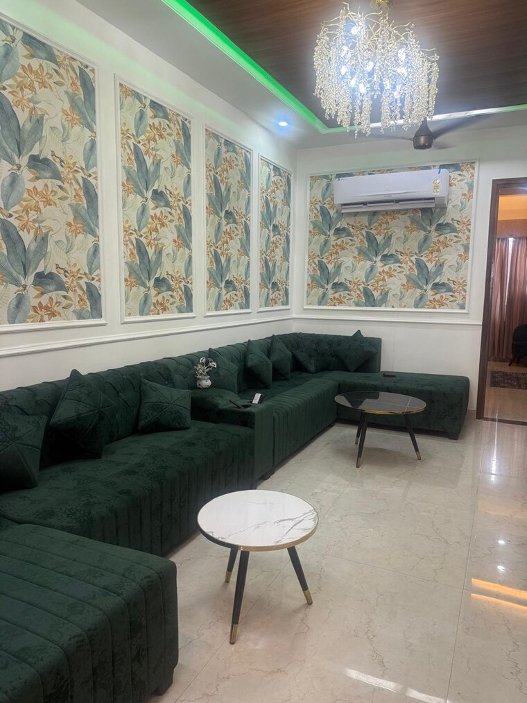 Living Room, motia-aerogreens 3 Bedroom 1449 Sq.Ft. Apartment In Dyalpur Zirakpur 9581848