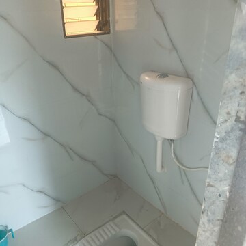 Bathroom in 1 BHK Apartment at Shellproof Gladiolus Tower, Vasai East – for Rent