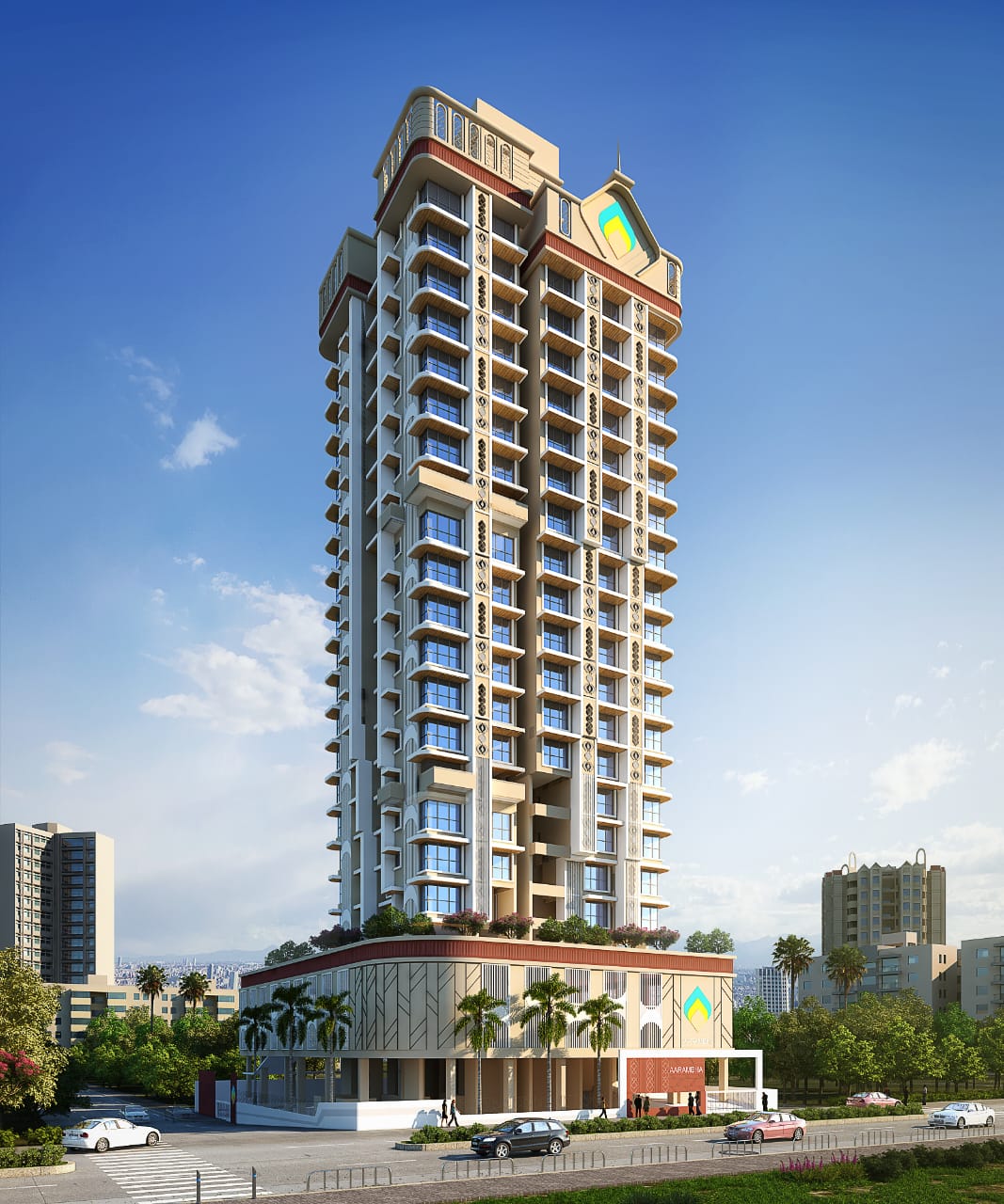 2 BHK Apartment For Sale in Aarambh Ambe Ashirwad