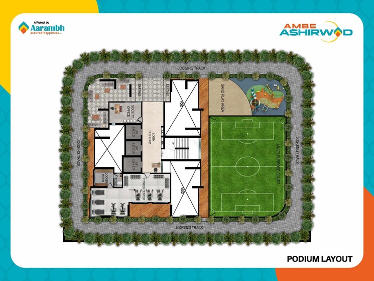 Master Plan, aarambh-ambe-ashirwad 2 Bedroom 682 Sq.Ft. Apartment In Mulund West Mumbai 9581957