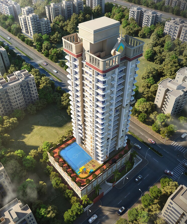 Exterior View, aarambh-ambe-ashirwad 2 Bedroom 682 Sq.Ft. Apartment In Mulund West Mumbai 9581957