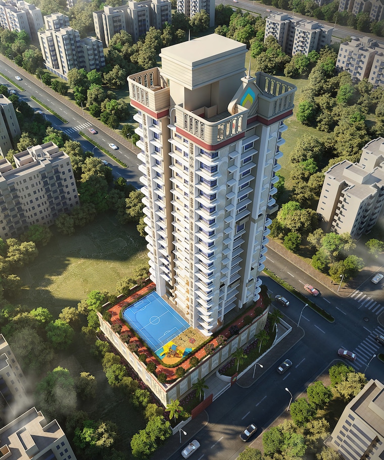 Exterior View, aarambh-ambe-ashirwad 2 Bedroom 682 Sq.Ft. Apartment In Mulund West Mumbai 9581957