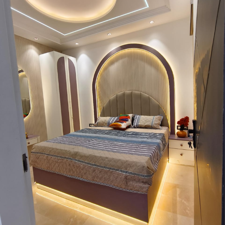 Bedroom, uttam nagar 4 Bedroom 130 Sq.Yd. Builder Floor In Uttam Nagar Delhi 9581979