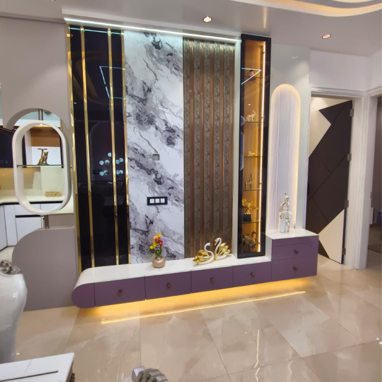 Living Room, uttam nagar 4 Bedroom 130 Sq.Yd. Builder Floor In Uttam Nagar Delhi 9581979