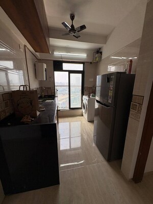 Kitchen in 1 BHK Apartment at Je and Vee Vrindavan, Malad East – for Rent