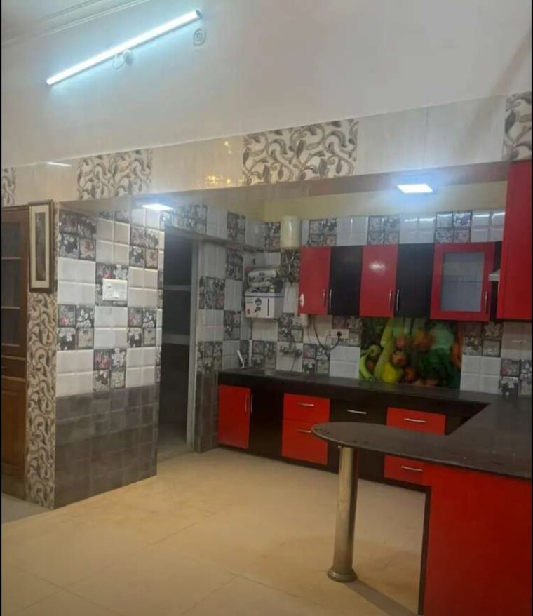 Kitchen, lalbagh 3 Bedroom 1420 Sq.Ft. Apartment In Lalbagh Lucknow 9582057