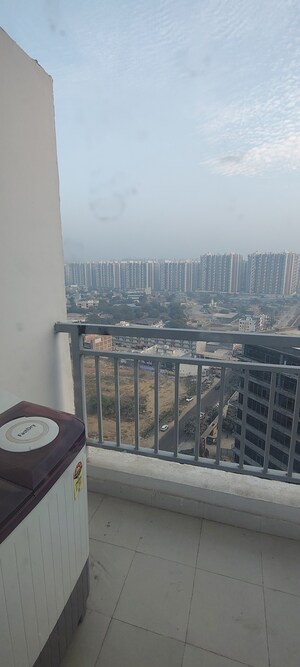 Balcony in 1 BHK Apartment at DAH Greentech NX One, Tech Zone 4 Greater Noida – for Rent