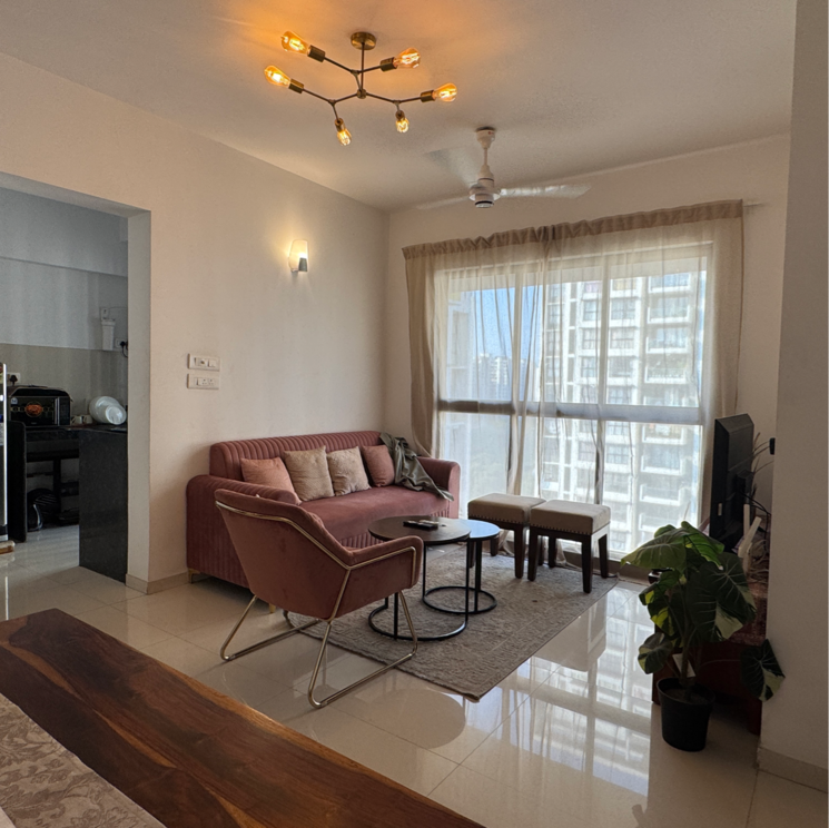 Living Room, lodha-palava-fresca-c-and-d 1.5 Bedroom 520 Sq.Ft. Apartment In Taloja Bypass Road Thane 9582154