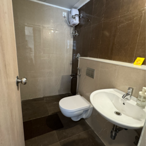 Bathroom in 1.5 BHK Apartment at Lodha Palava Fresca C And D, Taloja Bypass Road – for Sale