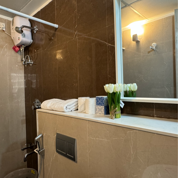 Bathroom, lodha-palava-fresca-c-and-d 1.5 Bedroom 520 Sq.Ft. Apartment In Taloja Bypass Road Thane 9582154