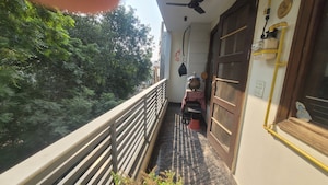 Balcony in 3 BHK Builder Floor at Vivek Vihar – for Sale